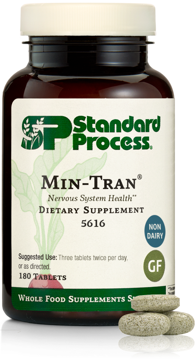 Min-Tran bottle