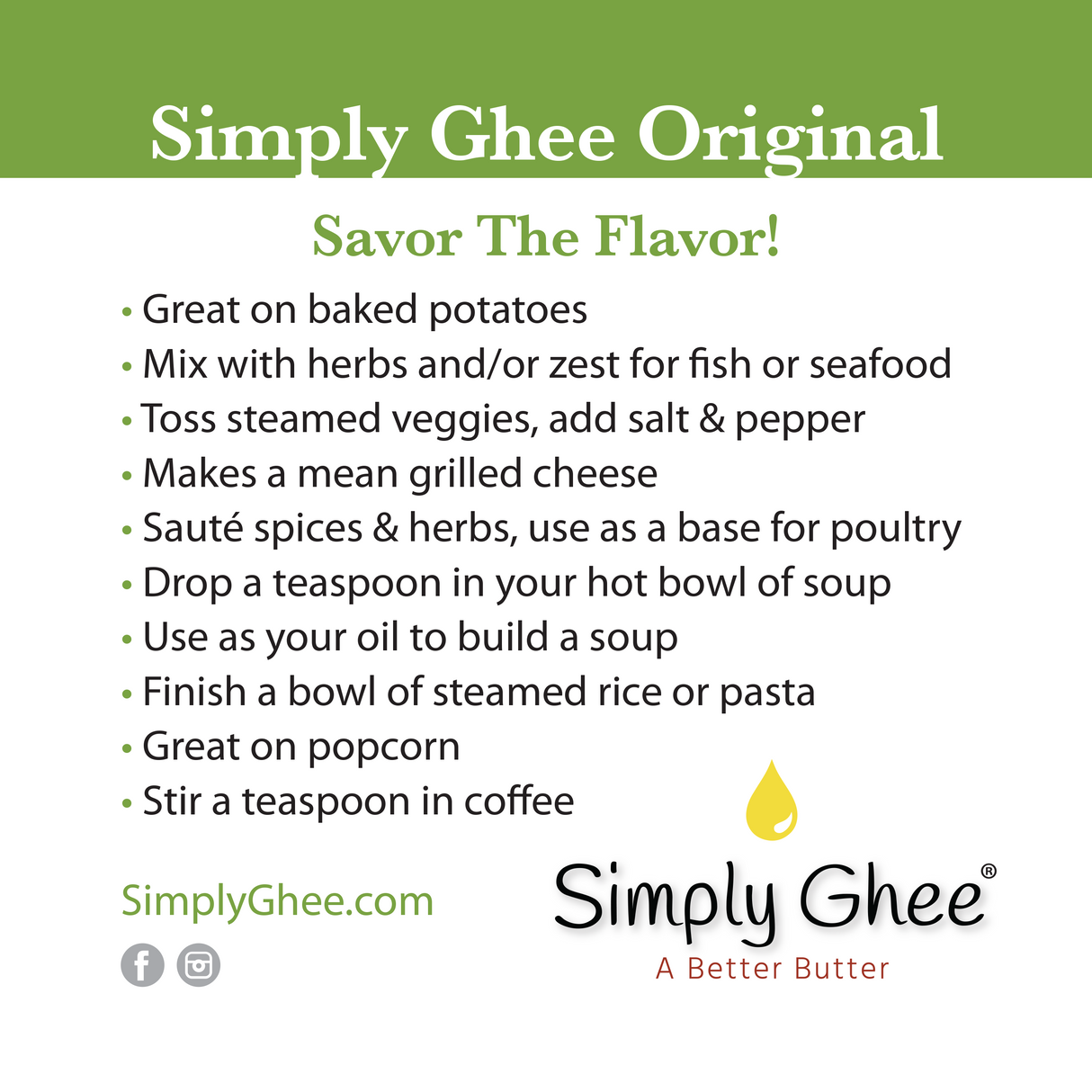 A2 Grassfed Non-GMO Ghee 16oz - Half Case of 6