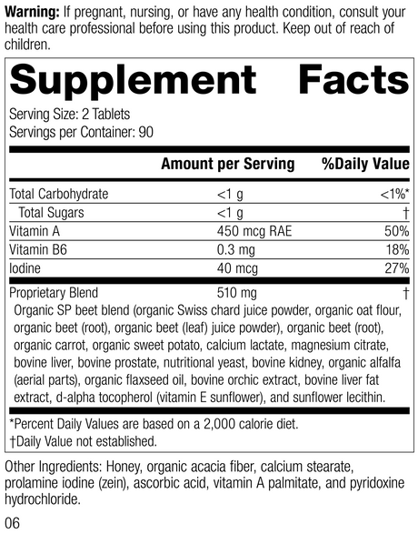 A-F Betafood®, 180 Tablets