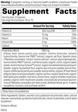 Albaplex®, 150 Capsules, Rev 30 Supplement Facts