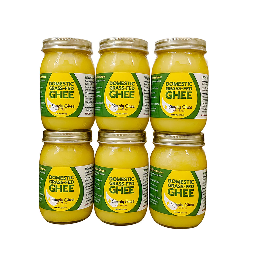 Domestic Grassfed Ghee 16oz - Half Case of 6