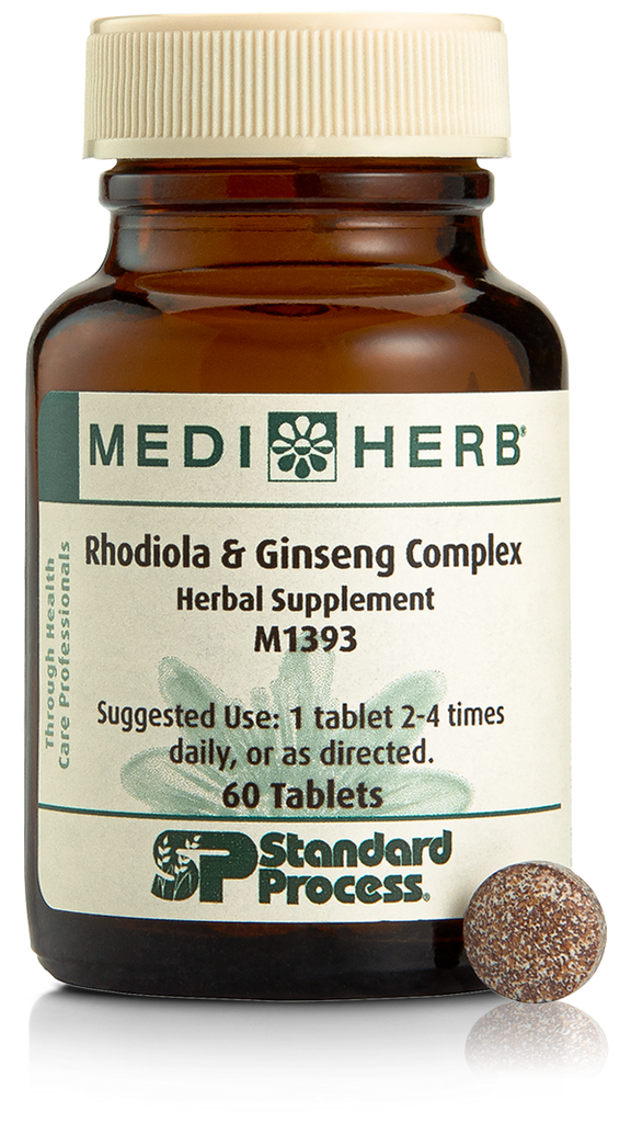 Rhodiola & Ginseng Complex, 60 Tablets