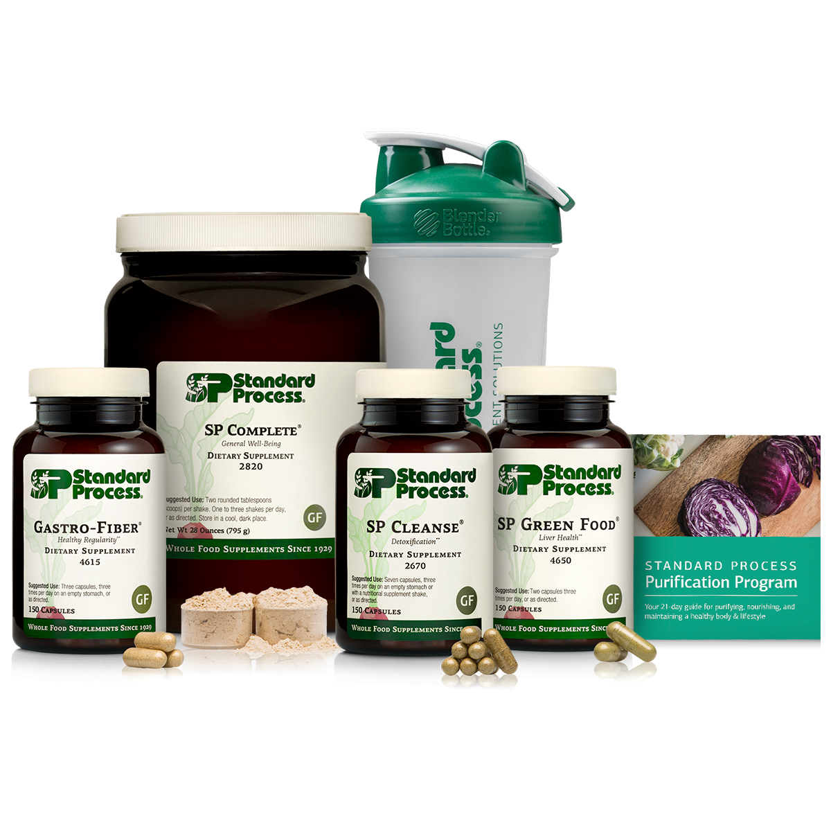 Purification Product Kit with SP Complete® and Gastro-Fiber®, 1 Kit With SP Complete and Gastro-Fiber